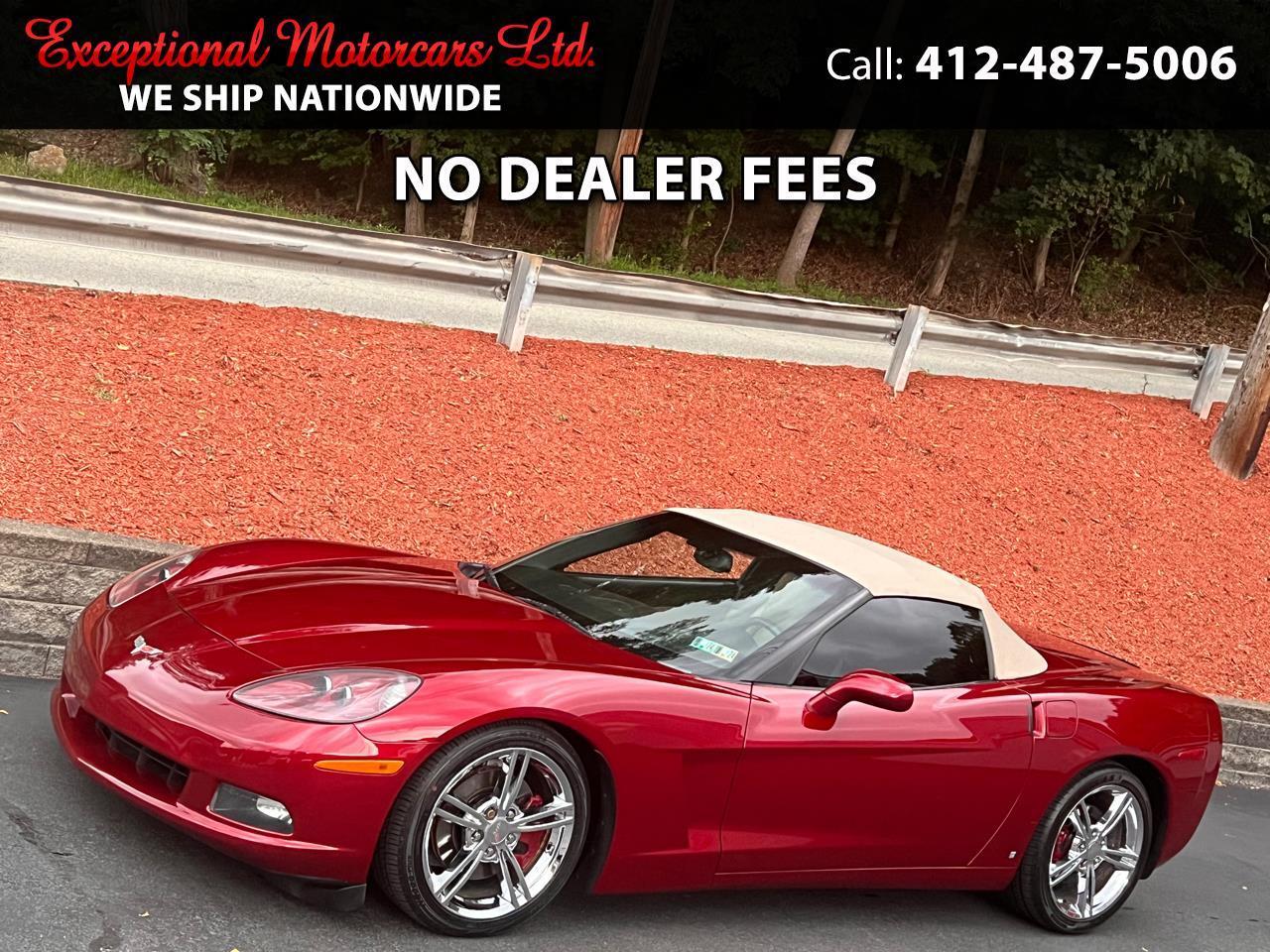 Used 2006 Chevrolet Corvette 2dr Conv for Sale in Glenshaw PA 15116