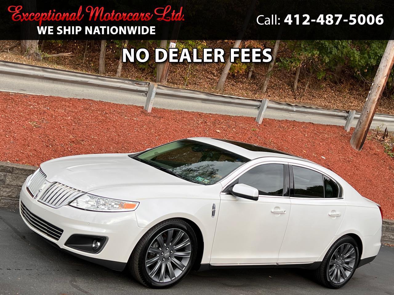 Used 2012 Lincoln MKS 4dr Sdn 3.7L AWD for Sale in Glenshaw PA 15116