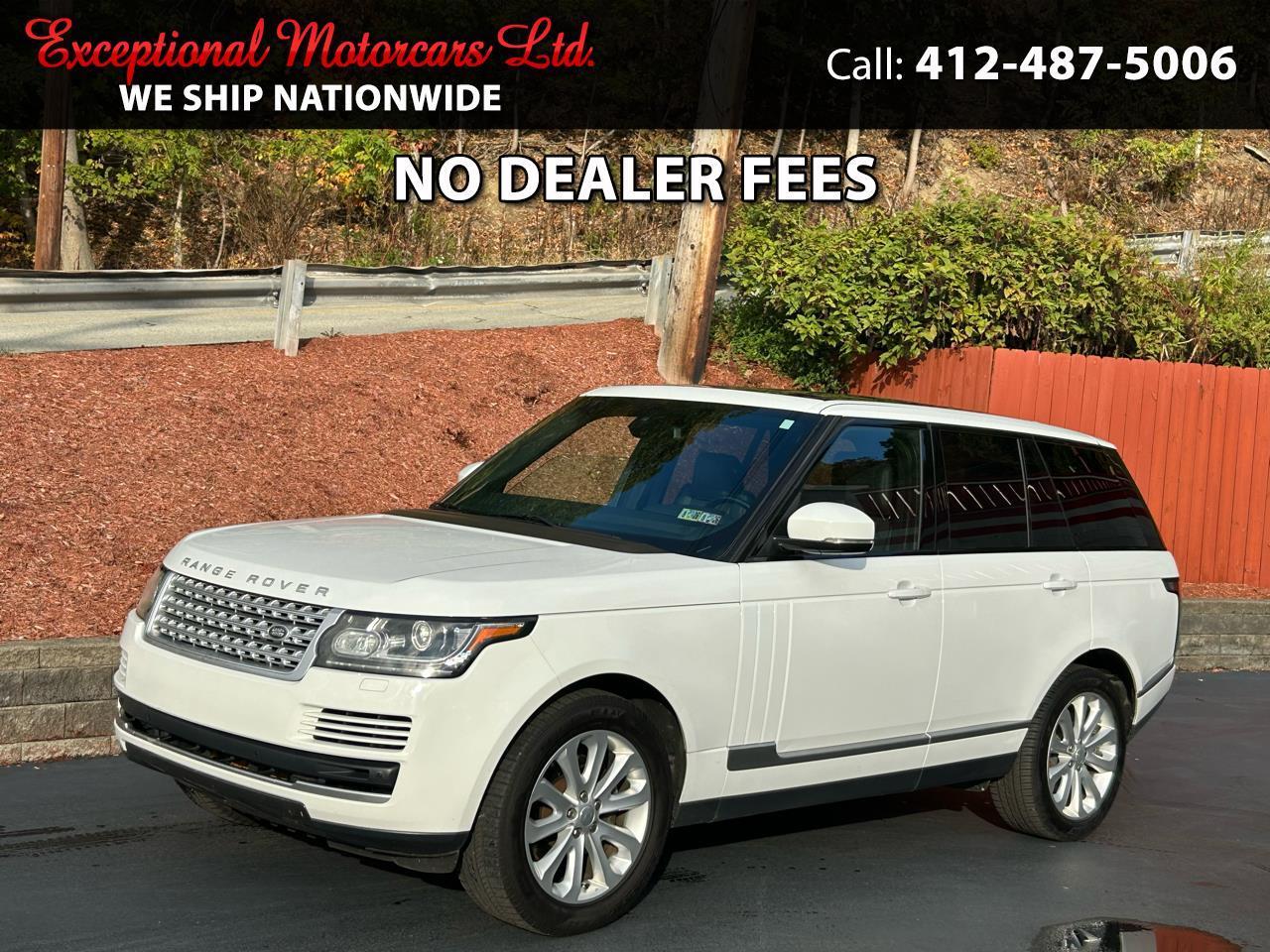 2014 Land Rover Range Rover 4WD 4dr HSE
