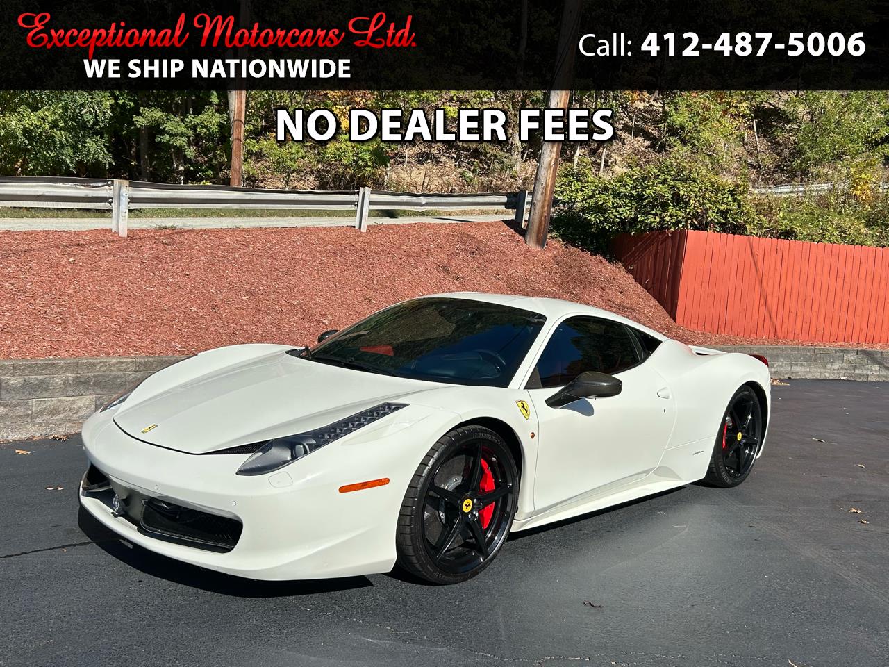2014 Ferrari 458 Italia 2dr Cpe