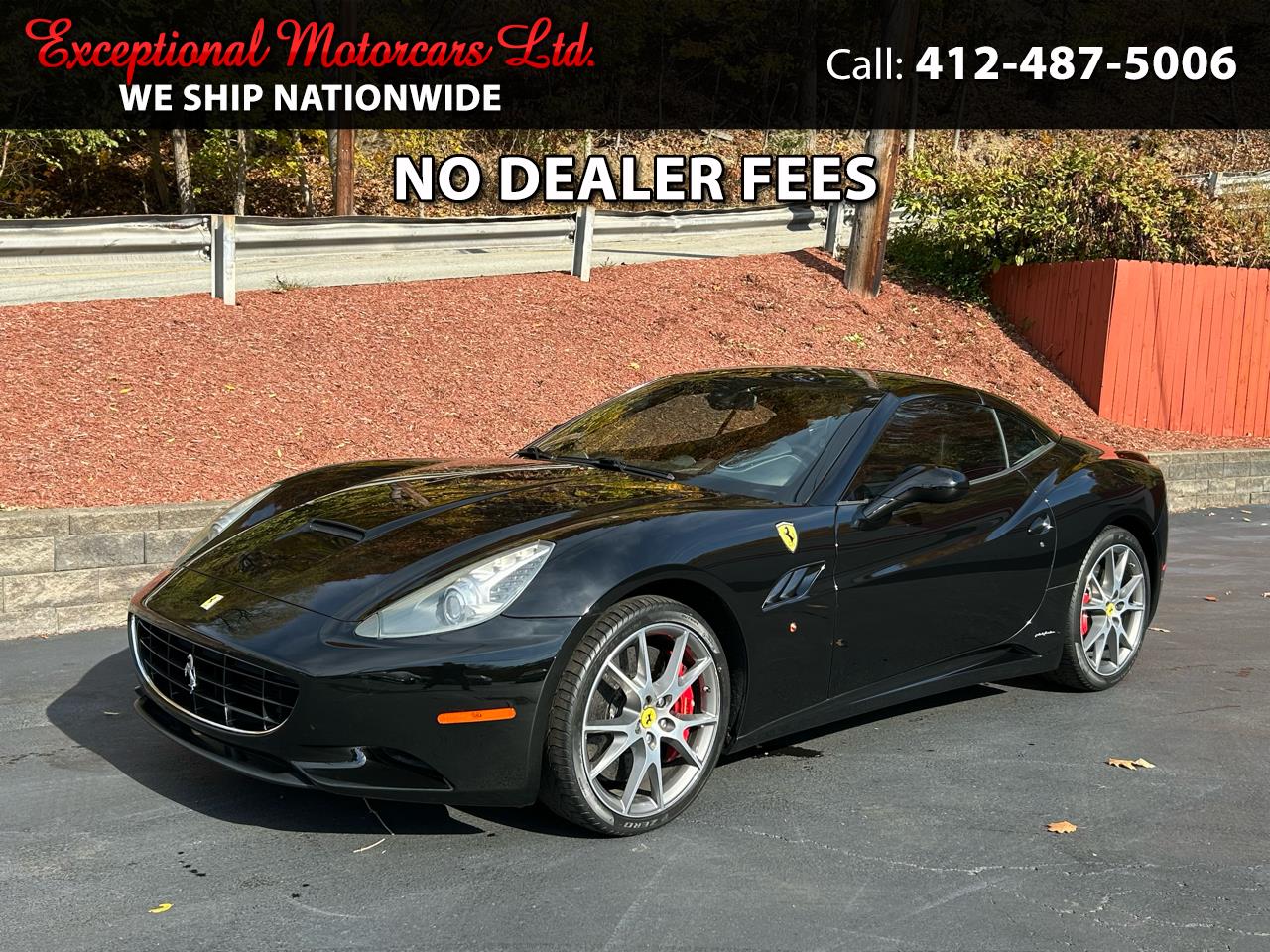 2012 Ferrari California 2dr Conv