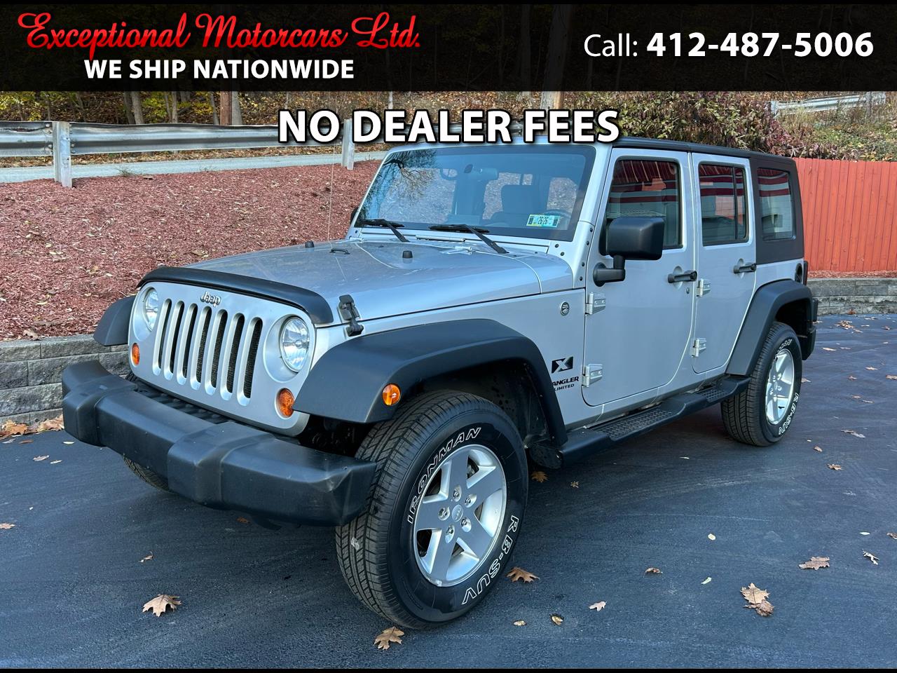 2007 Jeep Wrangler 4WD 4dr Unlimited X