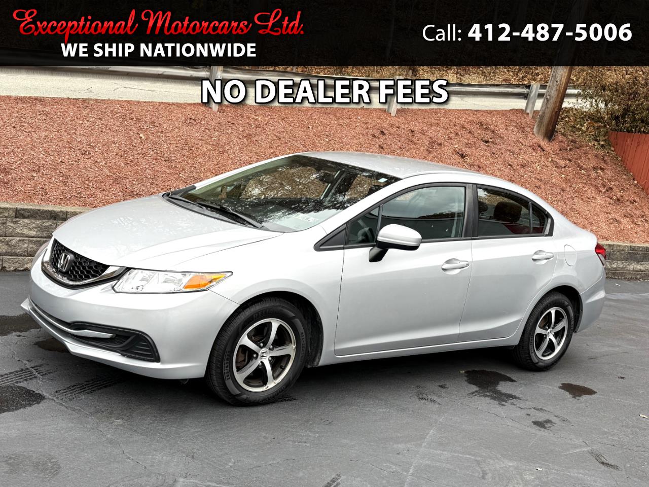 2015 Honda Civic Sedan 4dr CVT SE