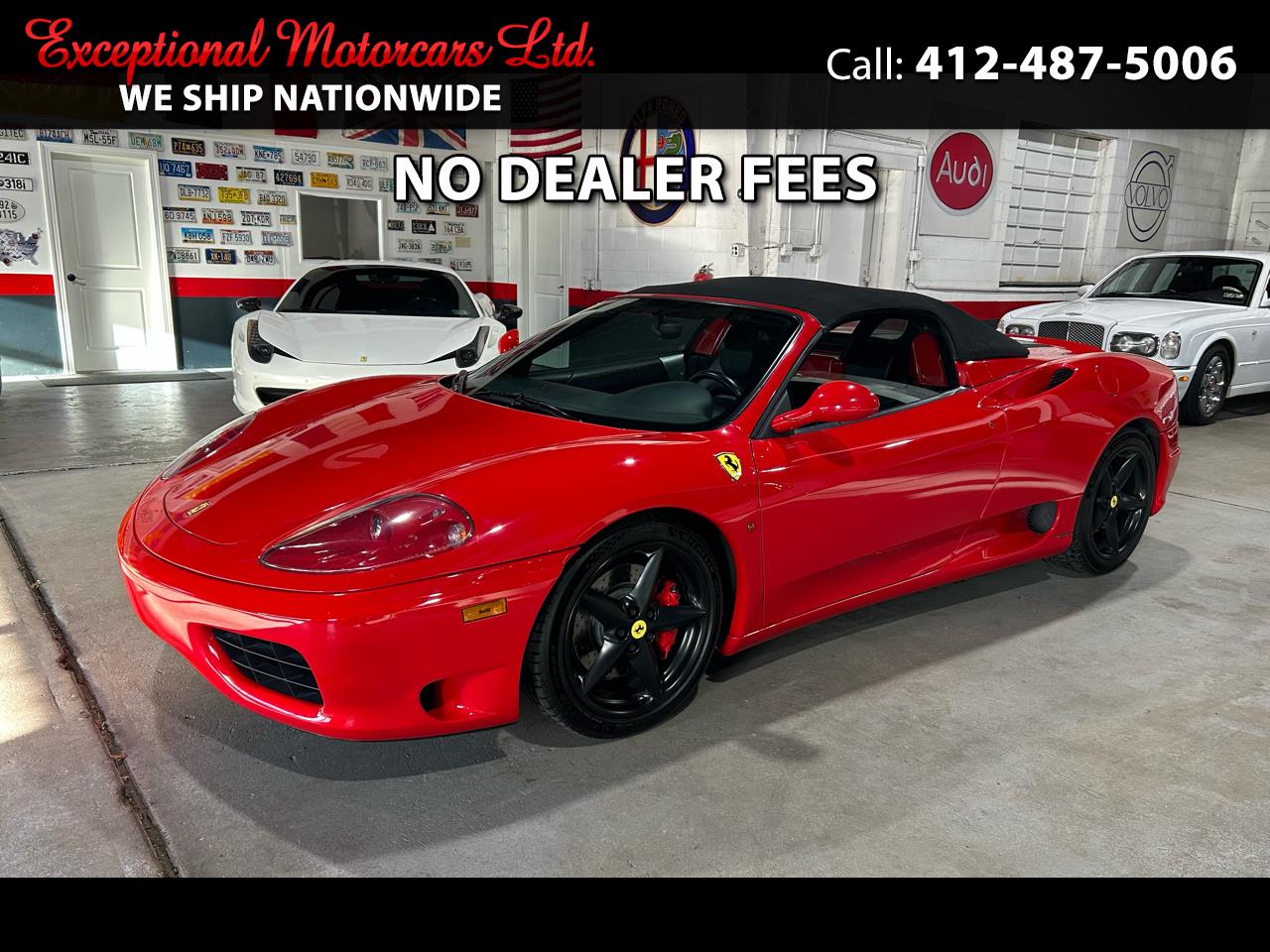 2004 Ferrari 360 2dr Convertible Spider