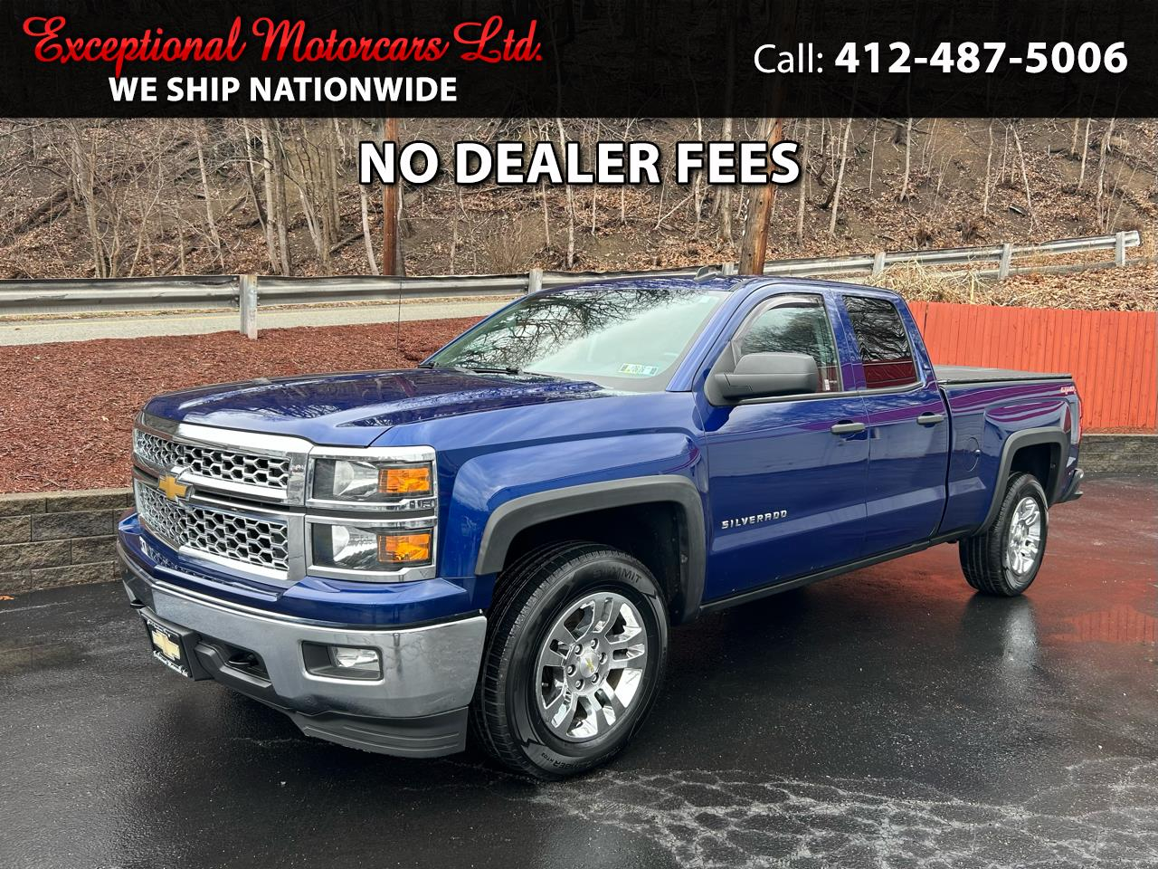 2014 Chevrolet Silverado 1500 4WD Double Cab 143.5" LT w/1LT