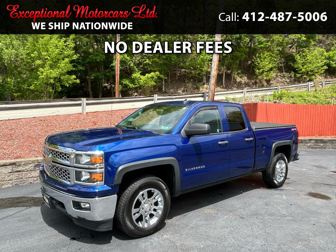 2014 Chevrolet Silverado 1500 4WD Double Cab 143.5" LT w/1LT