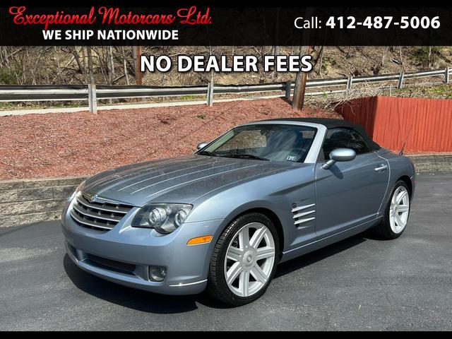 Silver 2005 Chrysler Crossfire Limited Roadster RWD Convertible Rear-Wheel Drive Automatic