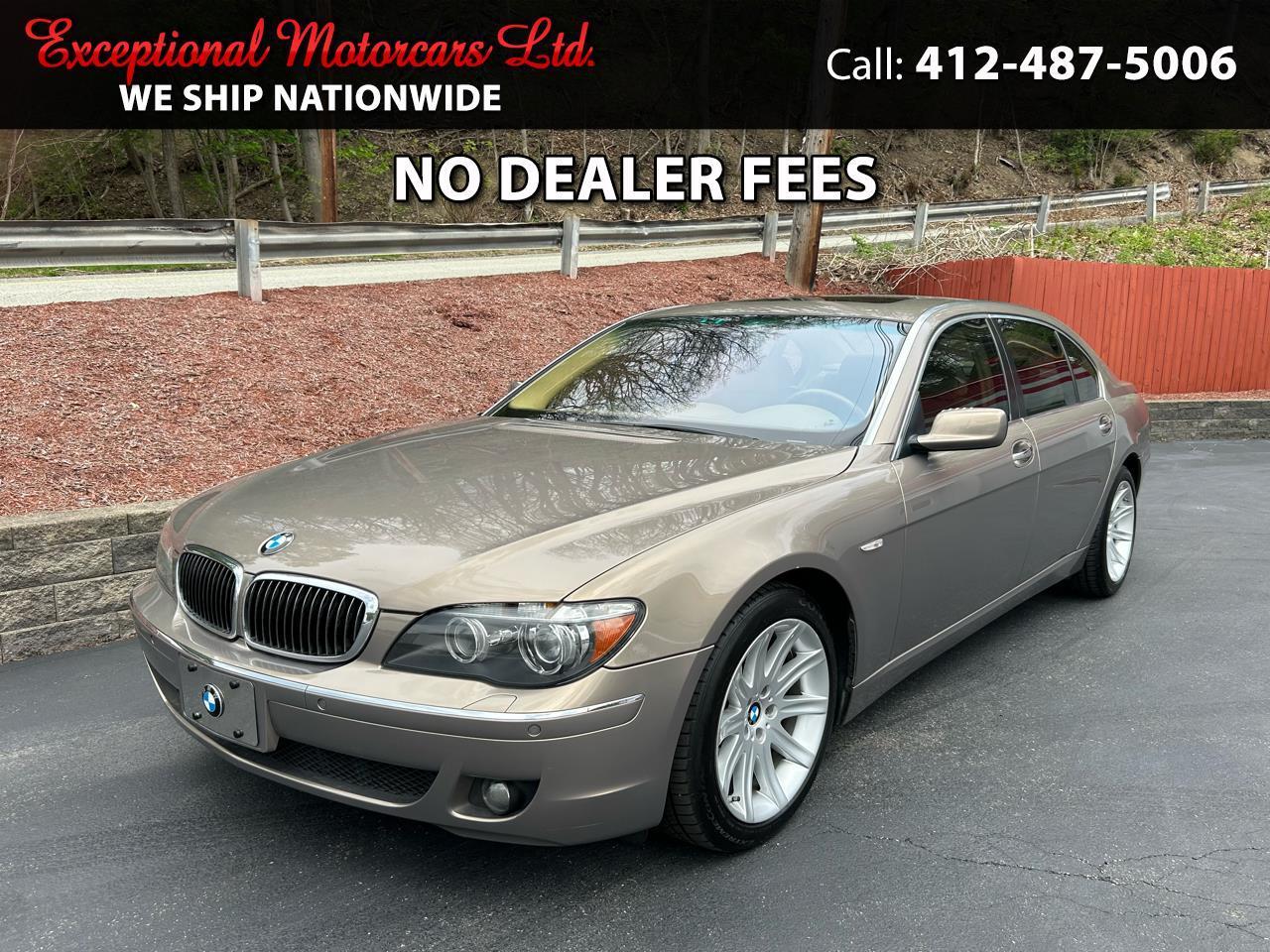 2006 BMW 7 Series 750Li 4dr Sdn