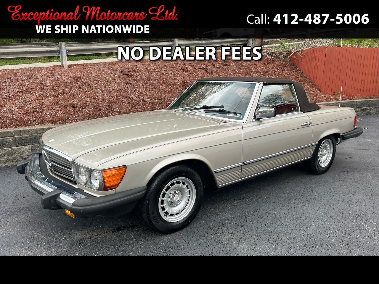 Mercedes-Benz 380 Series 2dr Coupe 380SL 1985
