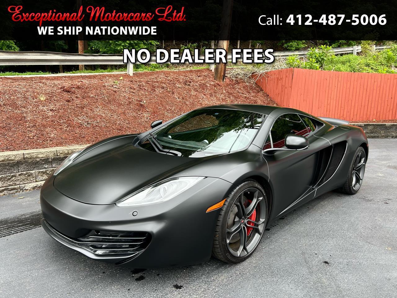 2012 McLaren MP4-12c Coupe