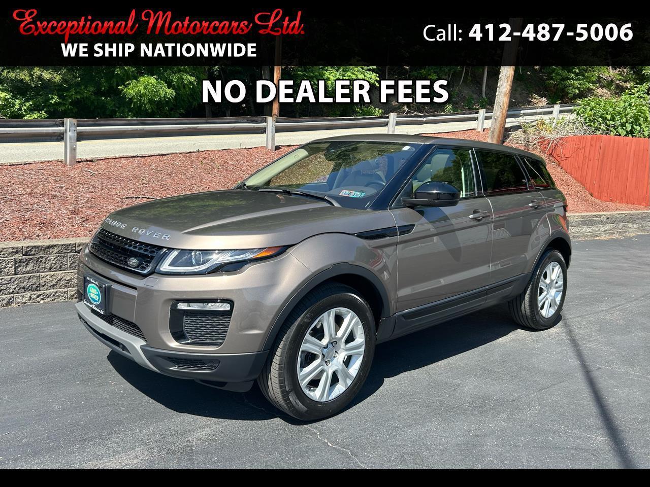 2018 Land Rover Range Rover Evoque 5 Door SE