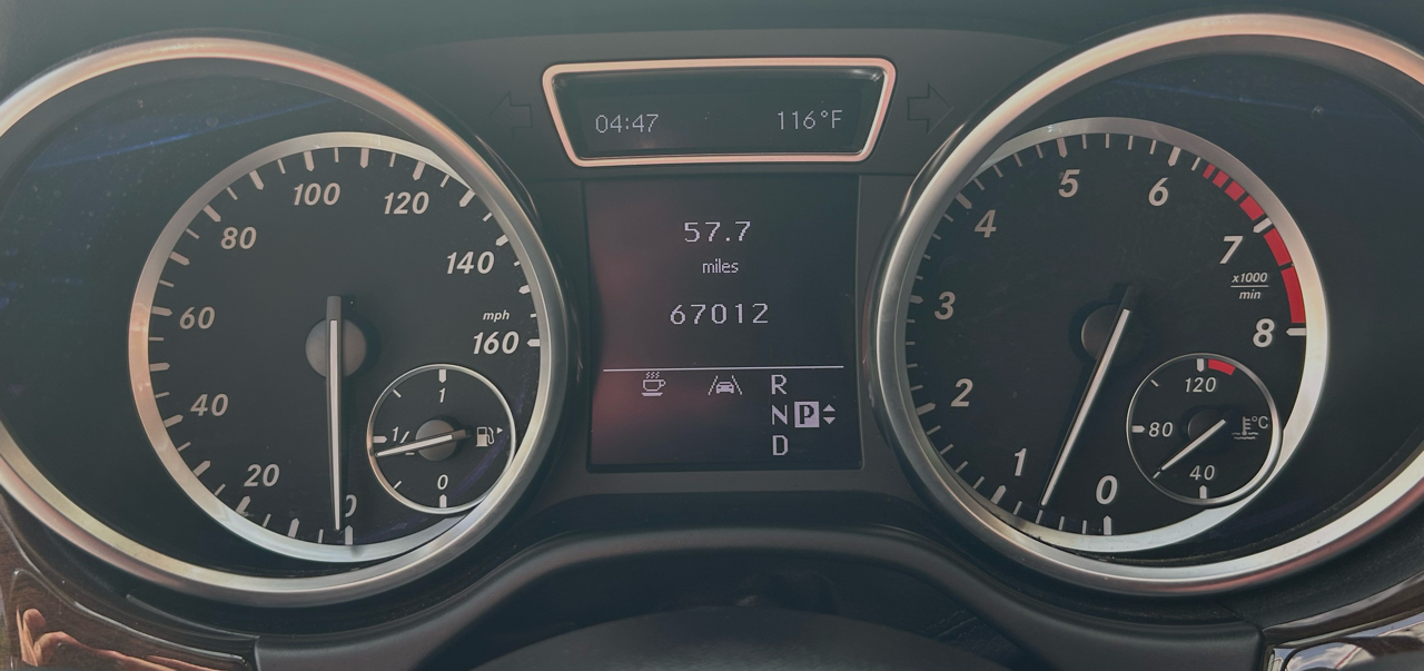 Mercedes-Benz M-Class 4MATIC 4dr ML 350 2012