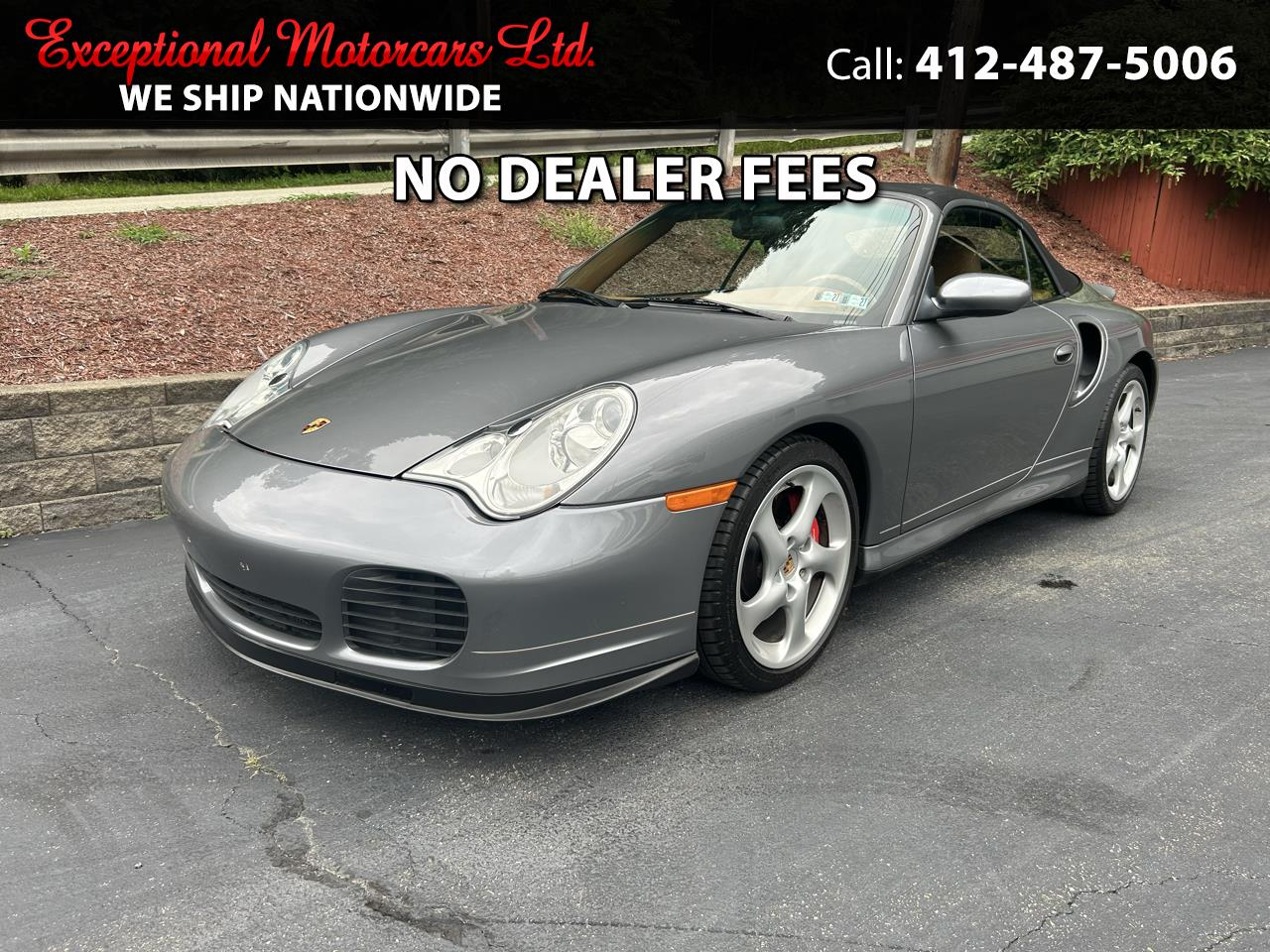 Porsche 911 2dr Cabriolet Turbo Tiptronic 2004