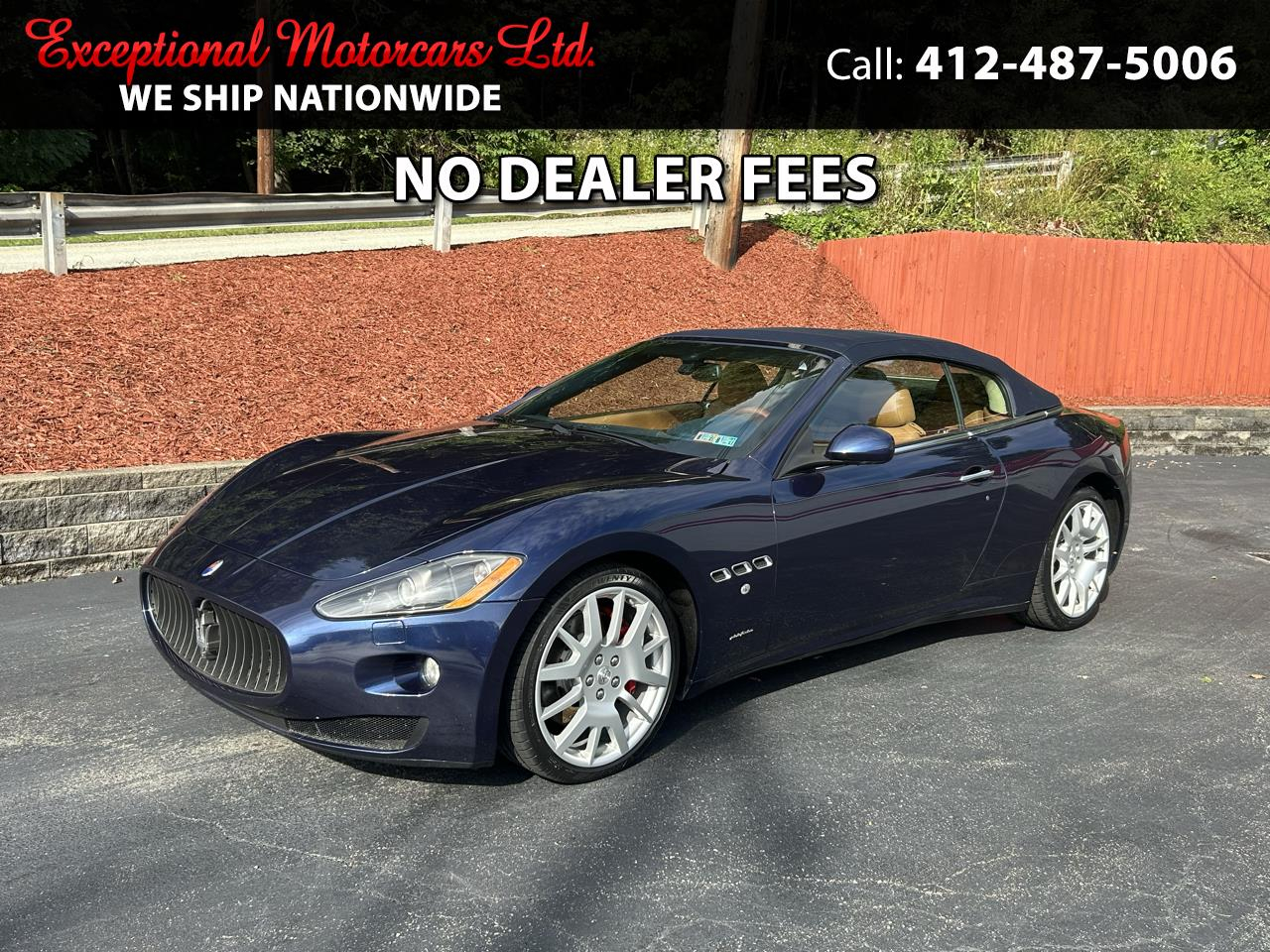 2011 Maserati GranTurismo Convertible 2dr Conv GranTurismo