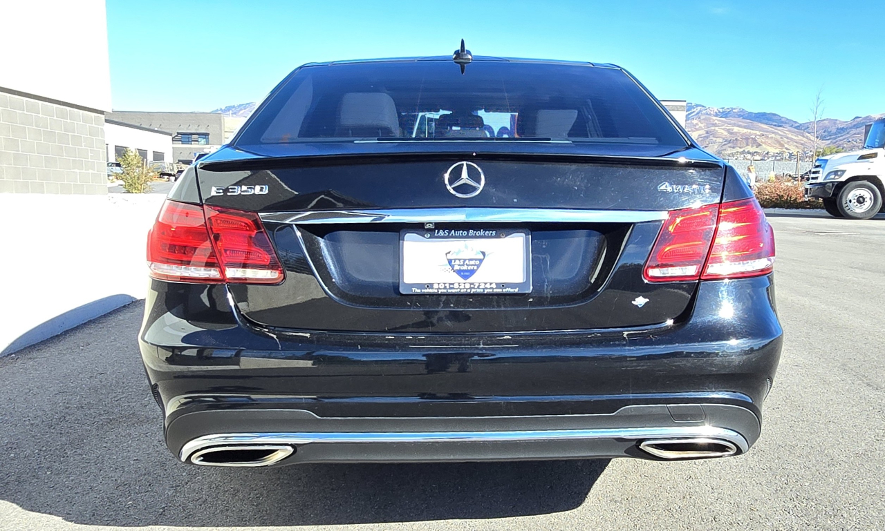 Mercedes-Benz E-Class E350 Sport 4MATIC Sedan 2015 Mercedes-Benz E-Class E350 Sport 4MATIC Sedan 2015