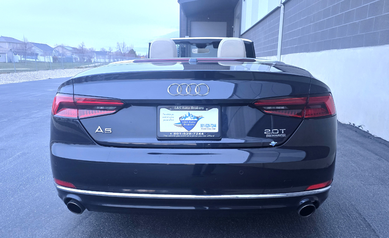 Audi A5 Premium Plus Cabriolet quattro 7A 2018
