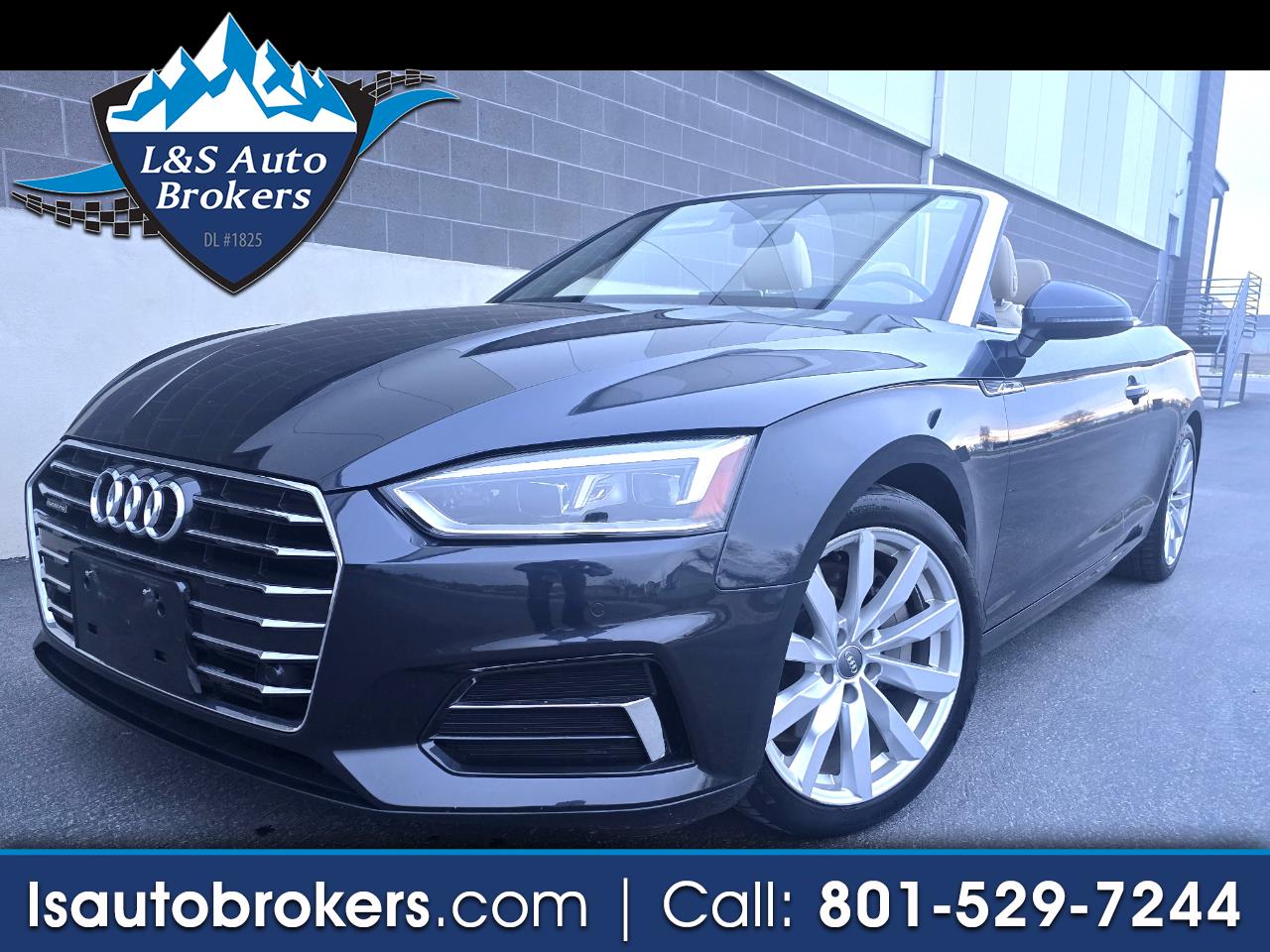 2018 Audi A5 Premium Plus Cabriolet quattro 7A