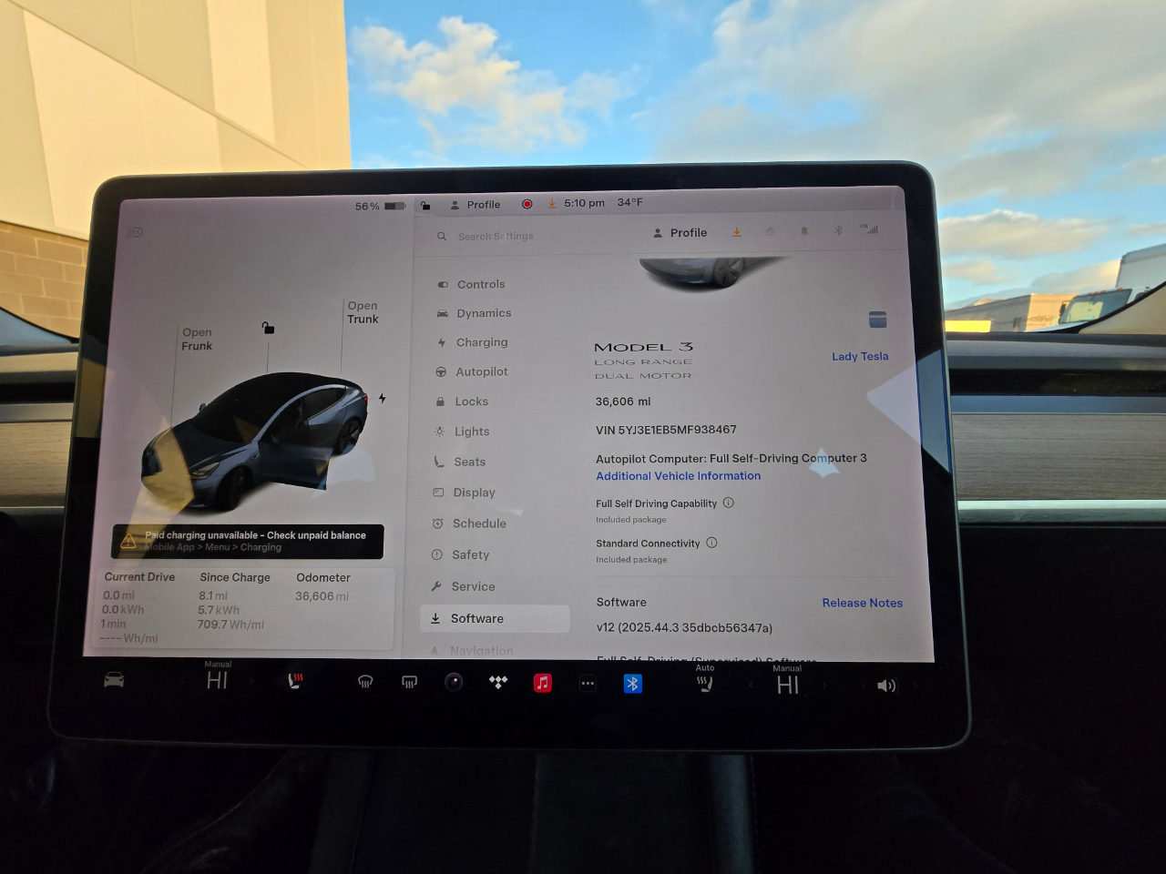 Tesla Model 3 Long Range 4D Sedan AWD 2021