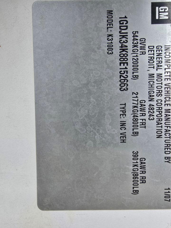 GMC Sierra 3500HD SLE1 DRW 4WD 2008