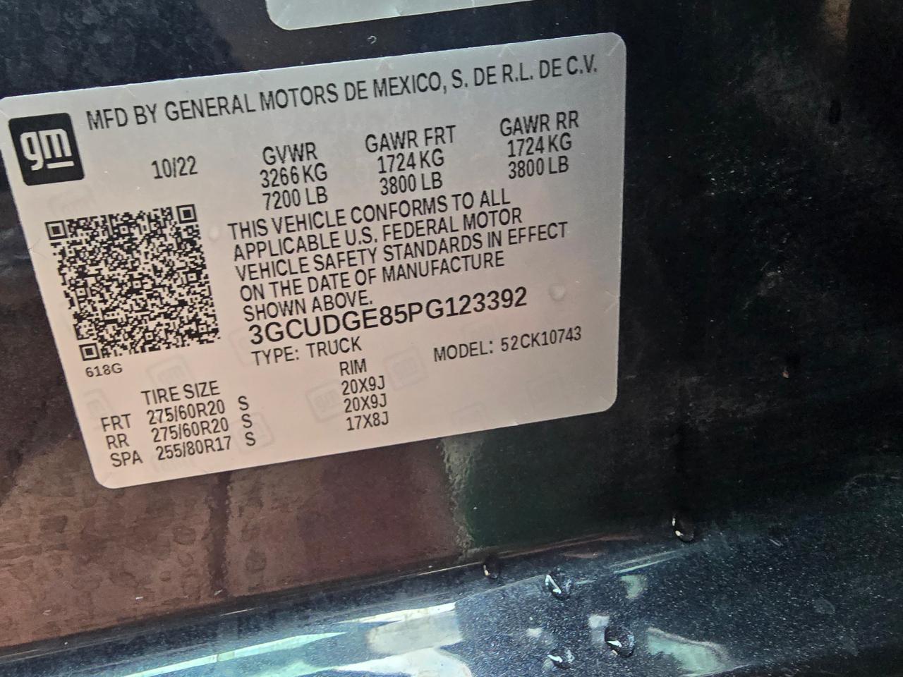 Chevrolet Silverado 1500 LTZ Crew Cab 4WD 2023