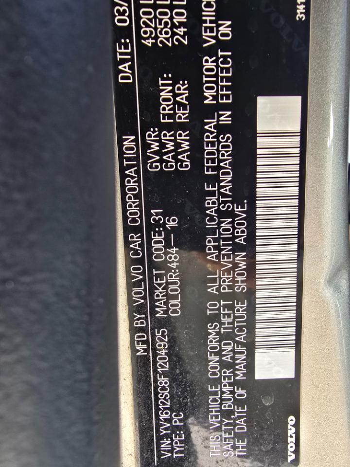 Volvo V60 T5 Premier Plus AWD 2015