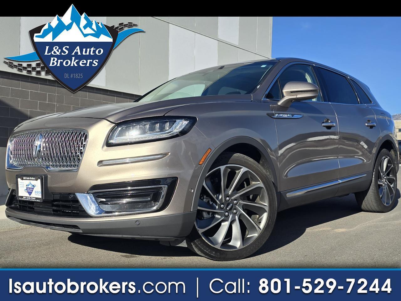 2019 Lincoln Nautilus Reserve AWD