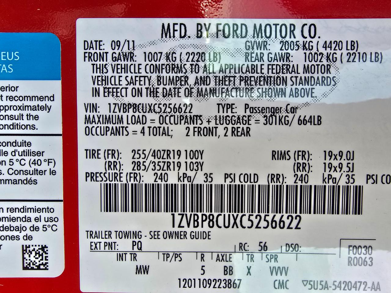 Ford Mustang Boss 302 2012