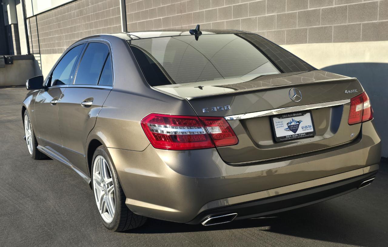 Mercedes-Benz E-Class E350 4MATIC Sedan 2012