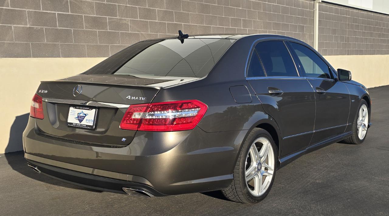 Mercedes-Benz E-Class E350 4MATIC Sedan 2012