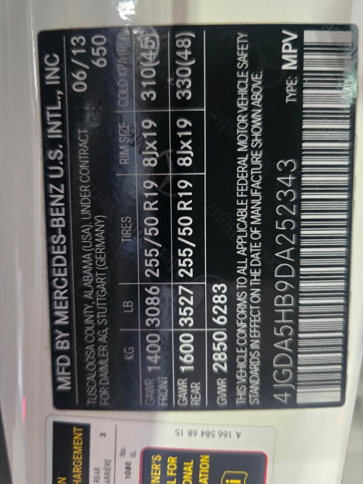 Mercedes-Benz M-Class ML350 4MATIC 2013
