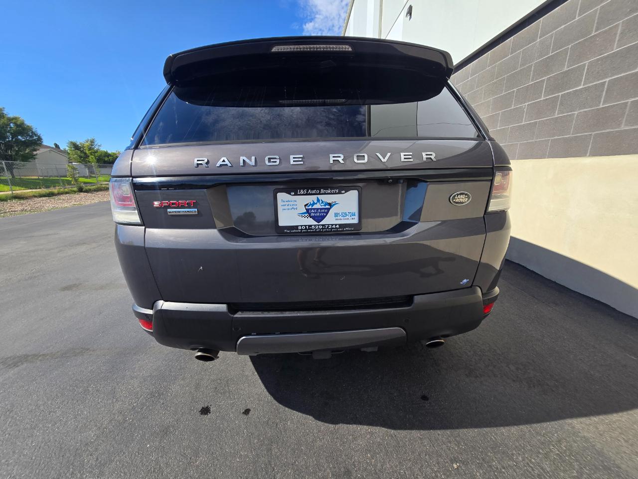 Land Rover Range Rover Sport 5.0L V8 Supercharged 2016