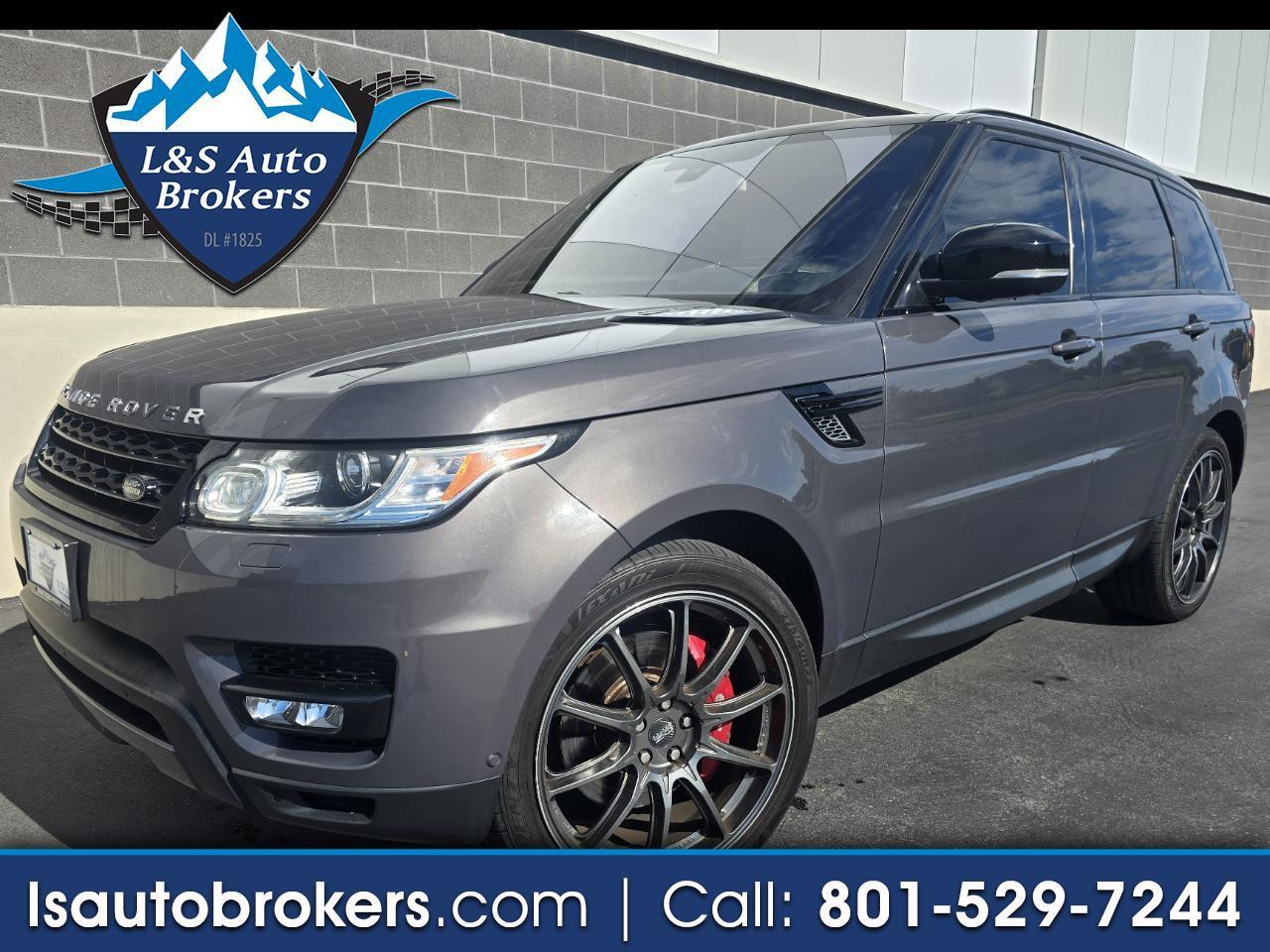 2016 Land Rover Range Rover Sport 5.0L V8 Supercharged