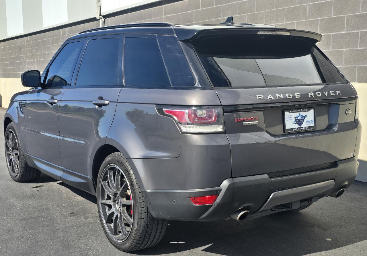 Land Rover Range Rover Sport 5.0L V8 Supercharged 2016