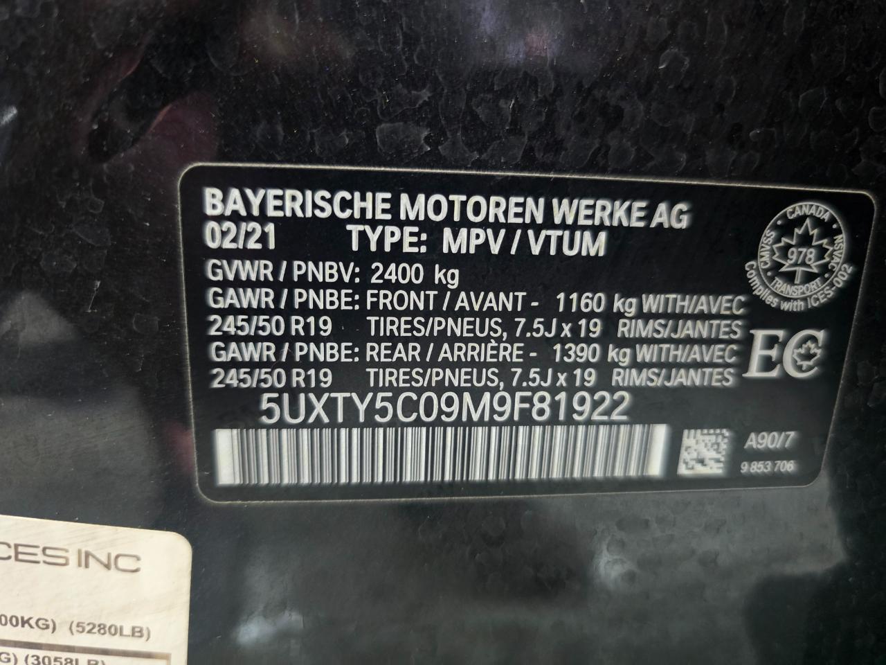 BMW X3 xDrive30i 2021
