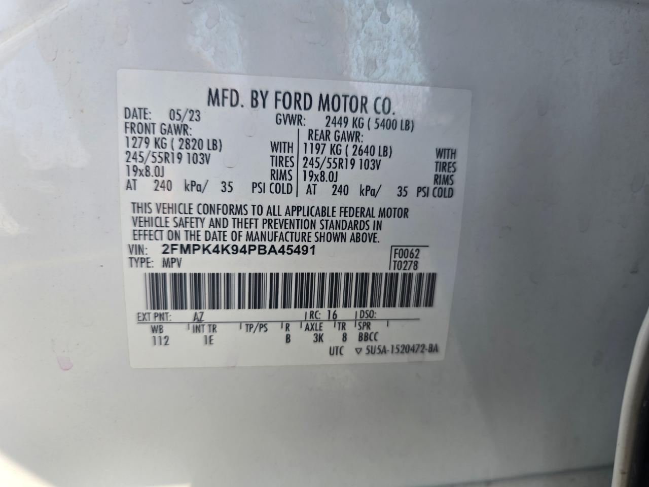 Ford Edge Titanium 2023