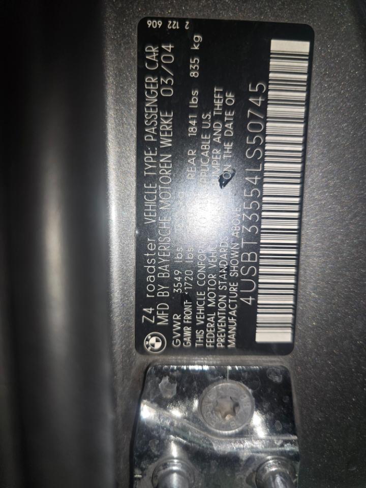 BMW Z4 2.5i 2004