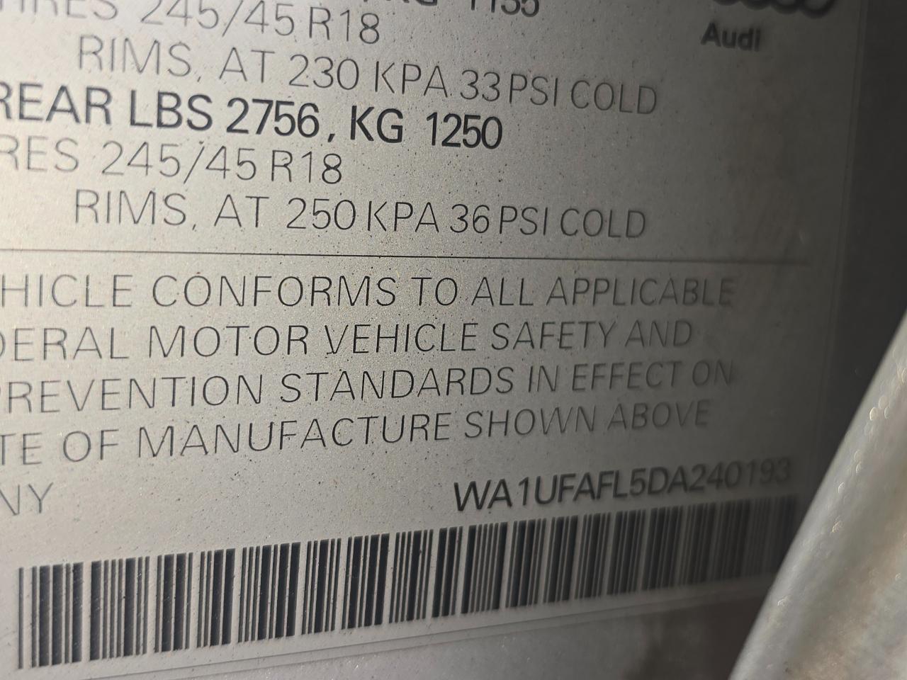 Audi allroad 2.0T Premium quattro Tiptronic 2013