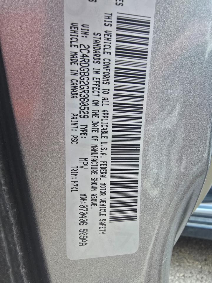Dodge Grand Caravan SE 2016