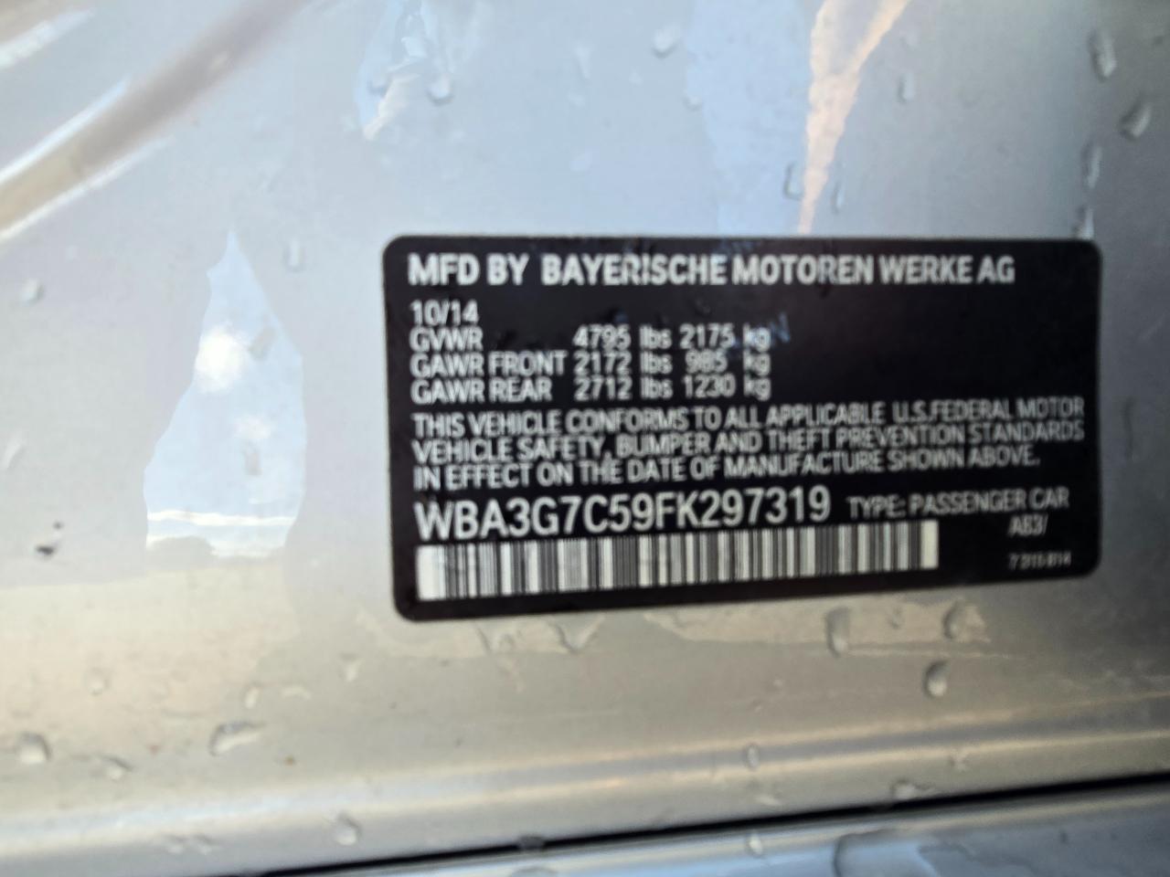BMW 3-Series Sport Wagon 328i xDrive 2015