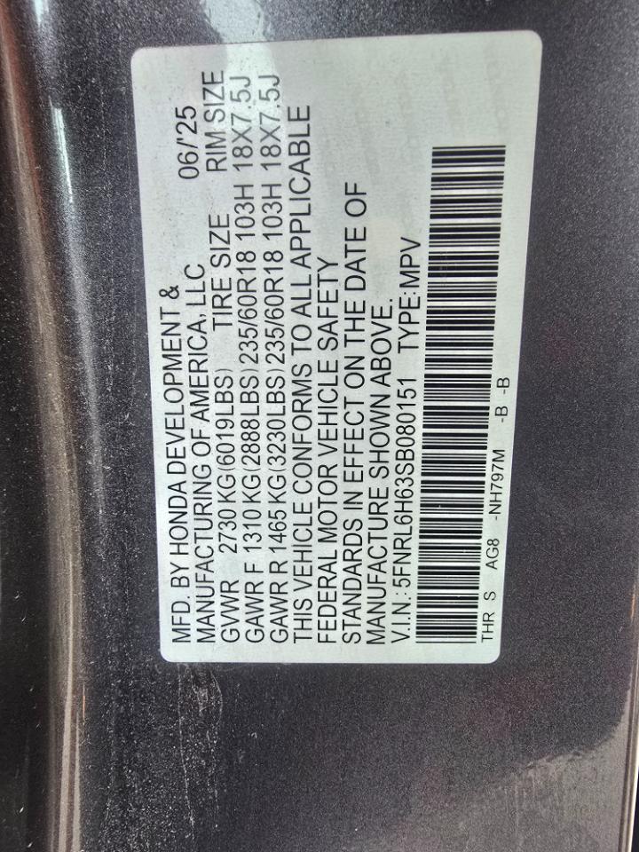 Honda Odyssey EX-L 2025