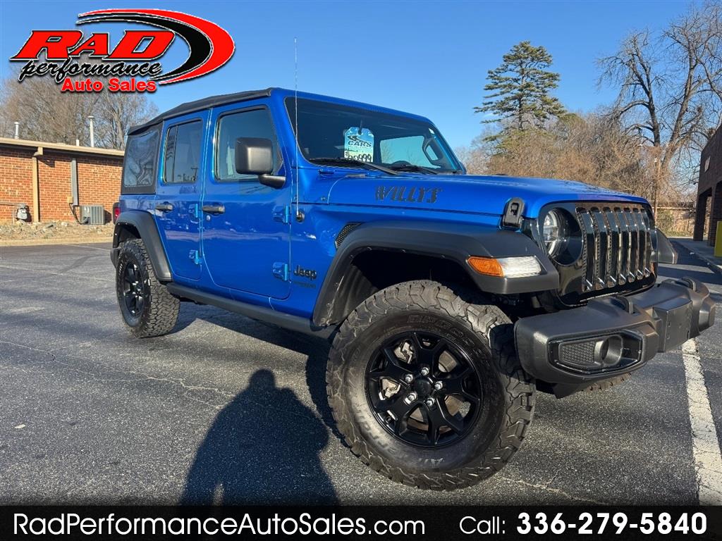 2021 Jeep Wrangler Unlimited Willys Sport 4x4