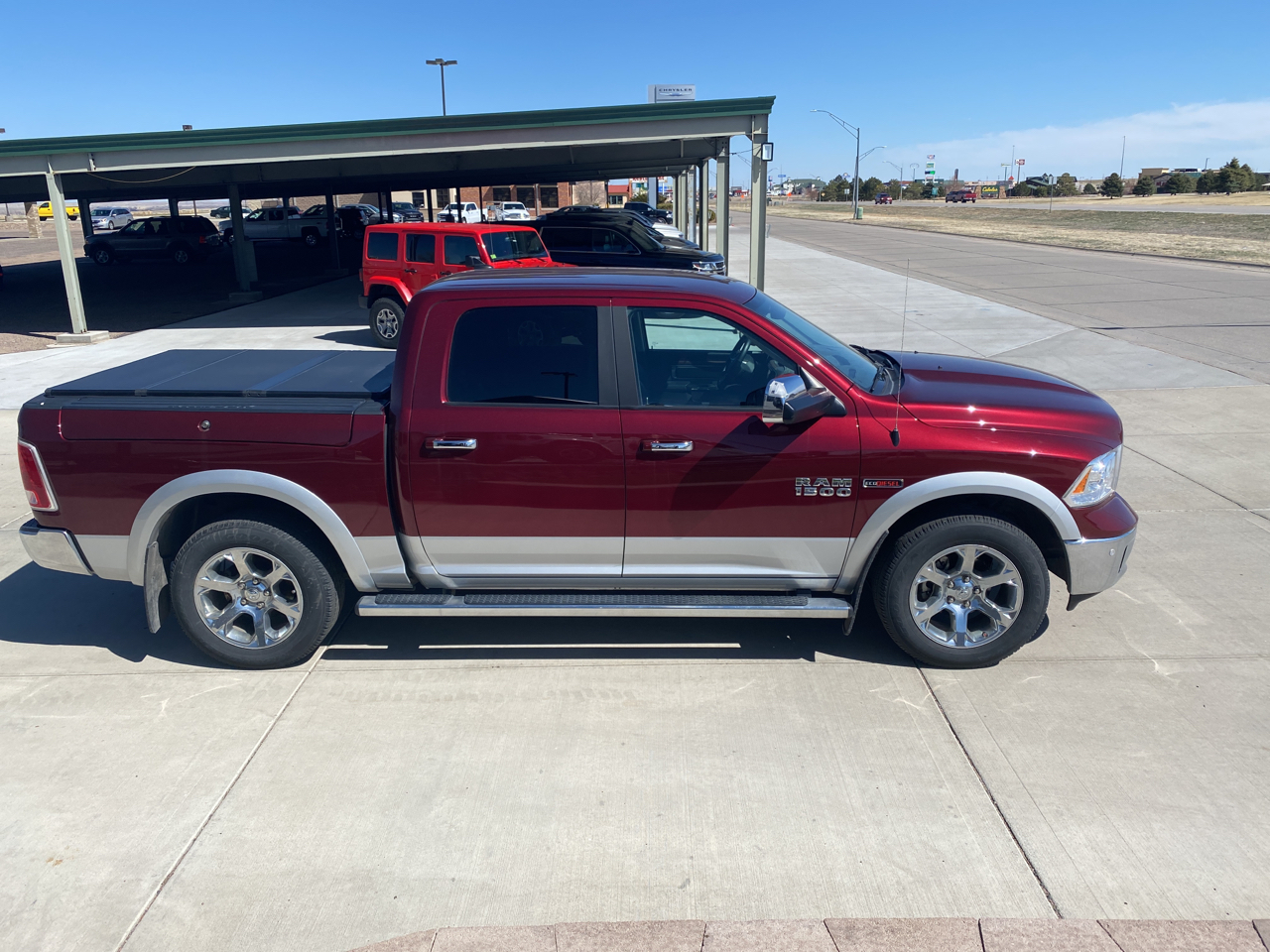 Used 2017 RAM 1500 4WD Crew Cab 140.5" Laramie for Sale in Sidney NE 69162 Maddox Motor Company