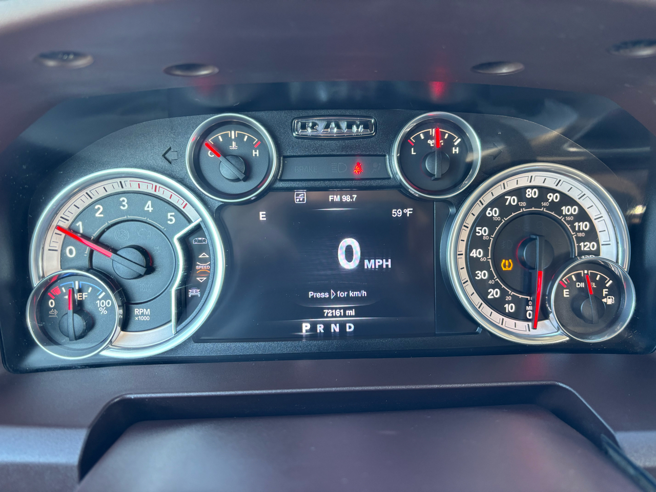 RAM 2500 4WD Crew Cab 169" Outdoorsman 2016