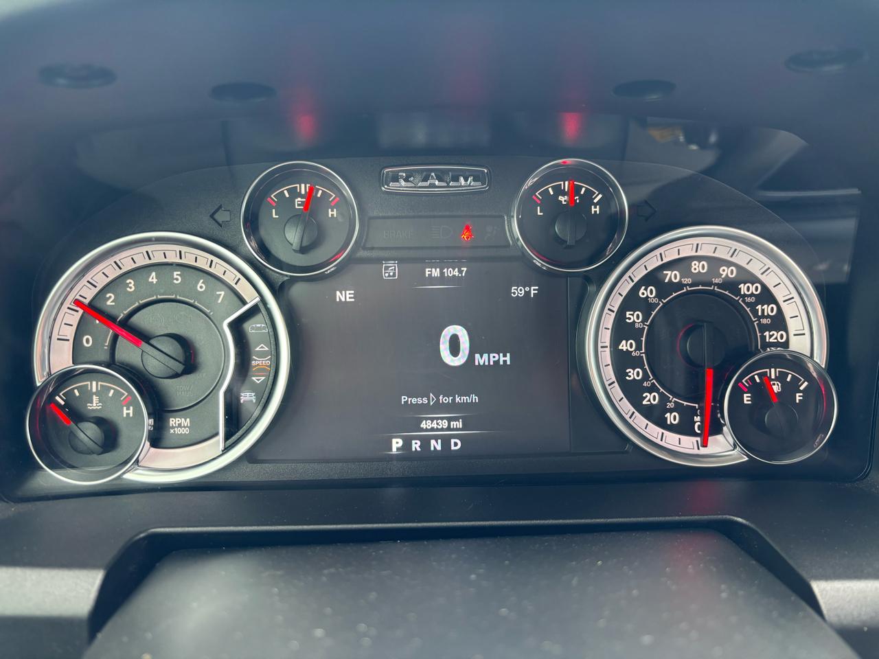 RAM 1500 Classic Big Horn 4x4 Crew Cab 5'7" Box 2019