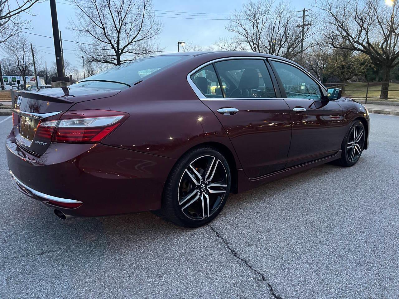 Honda Accord Sport Sedan CVT 2016
