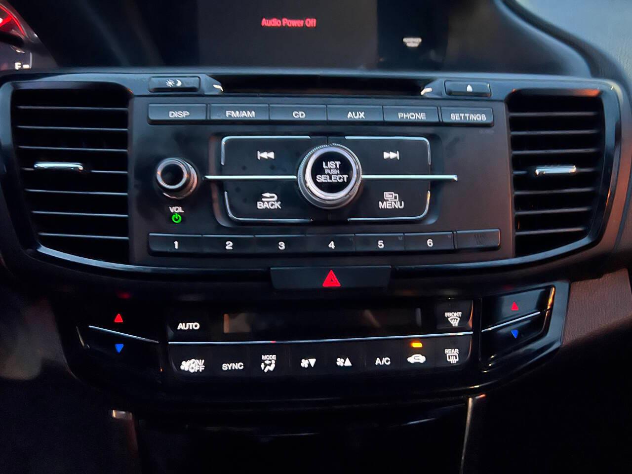 Honda Accord Sport Sedan CVT 2016