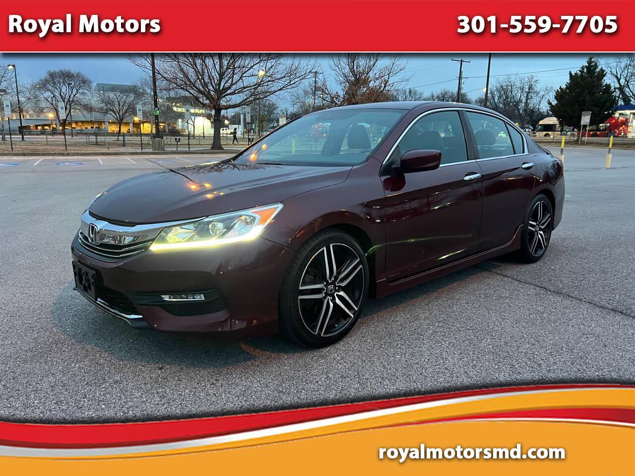 2016 Honda Accord Sport Sedan CVT