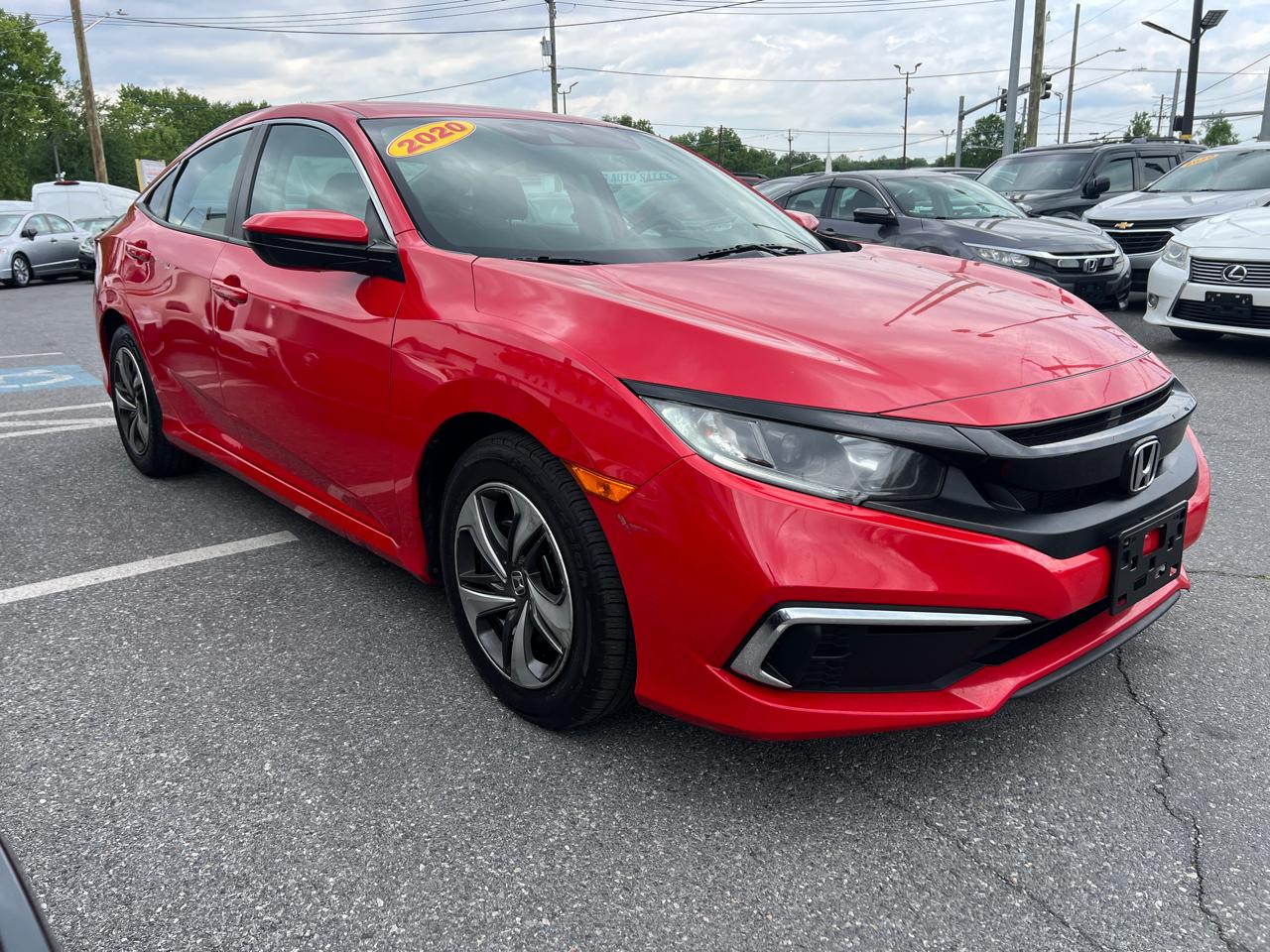 Honda Civic LX Honda Sensing Sedan CVT 2020