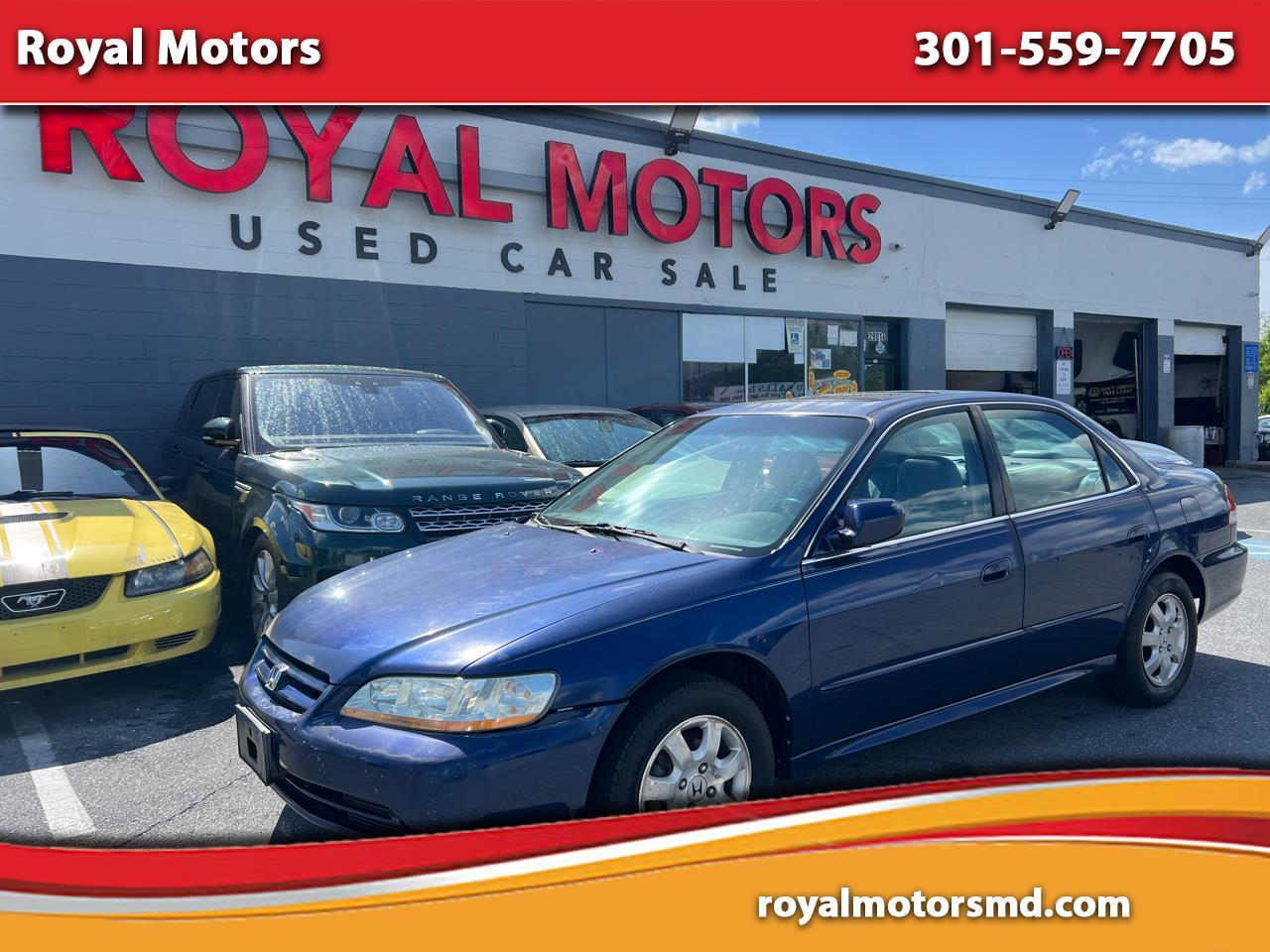 2002 Honda Accord EX Sedan with Leather