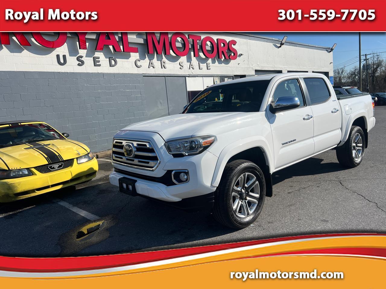 2018 Toyota Tacoma Limited Double Cab V6 6AT 4WD
